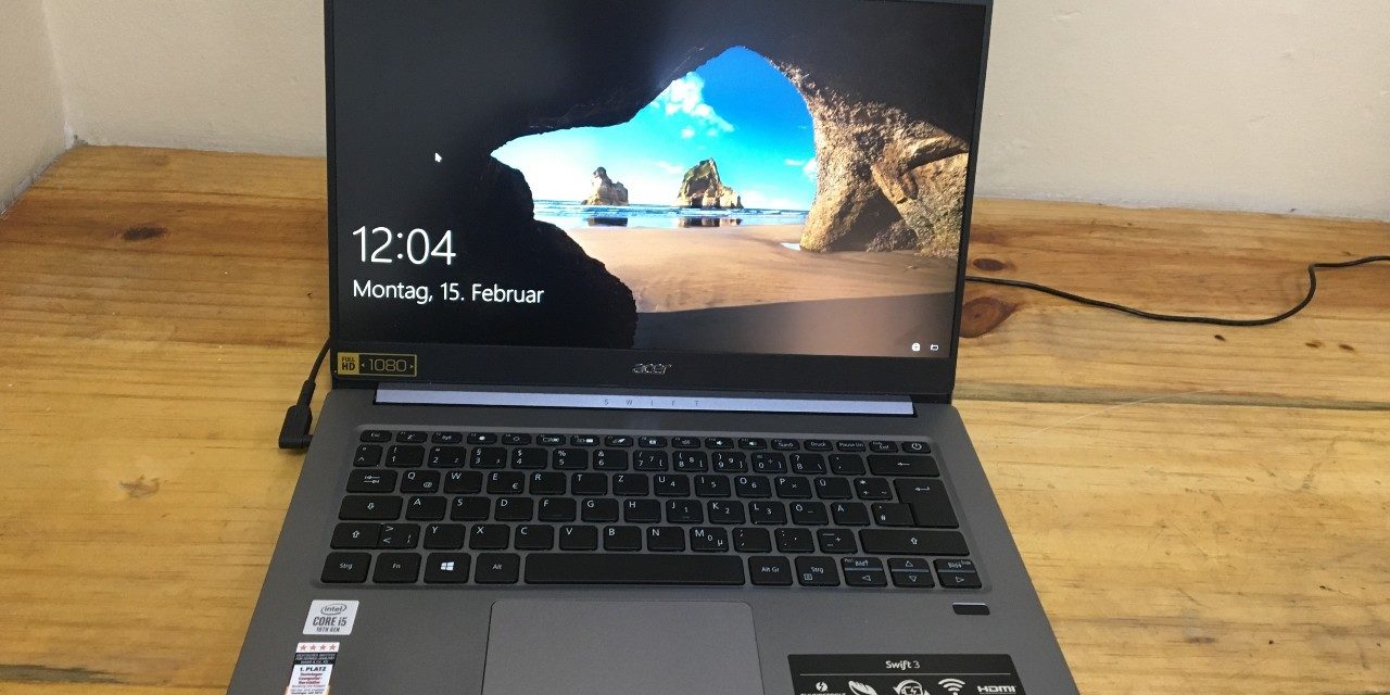 Reparação de Acer Swift 3 que não carregava
