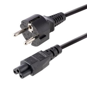 Cabo de Corrente para Laptop Original EU / 1.5M