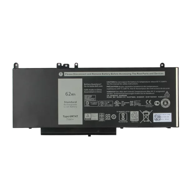 Bateria 6MT4T para Dell Latitude E5470 E5570 E5270 5470 5570
