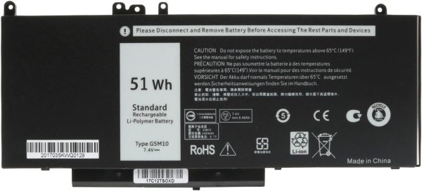 Bateria de Dell Latitude E5450 G5M10