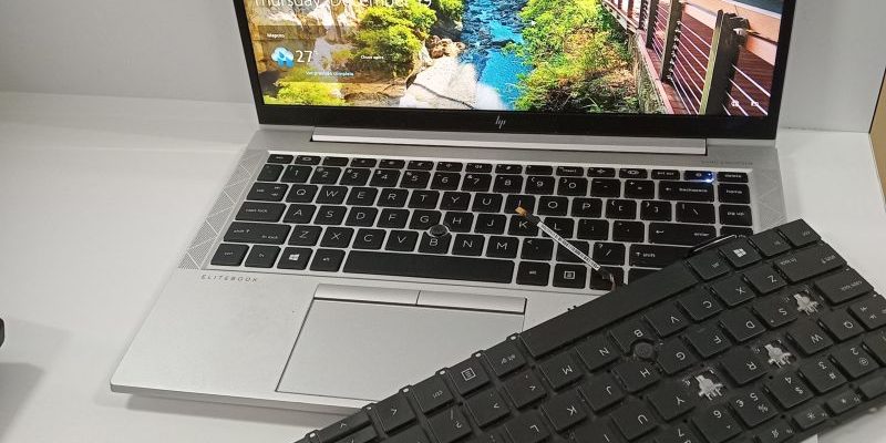 HP Elitebook 840 G8 com problema de teclado