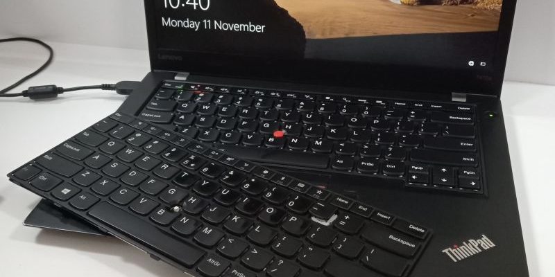 Lenovo Thinkpad T470s as teclas não funcionavam