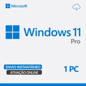 Microsoft Windows 11 Pro Licença Vitalícia