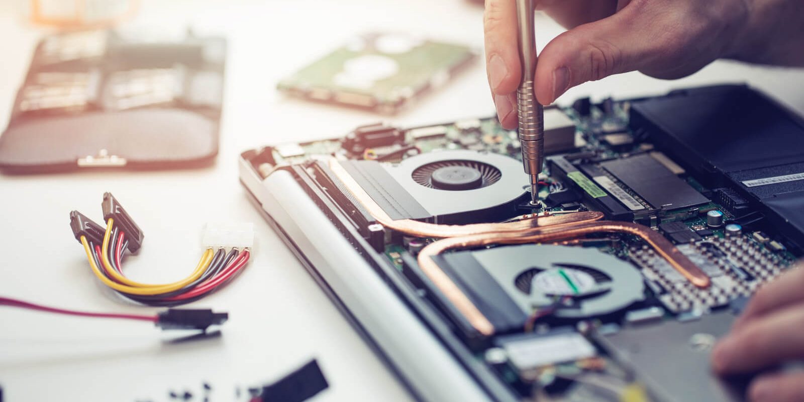 Como funciona o serviço de reparação de laptop da Técnica PC