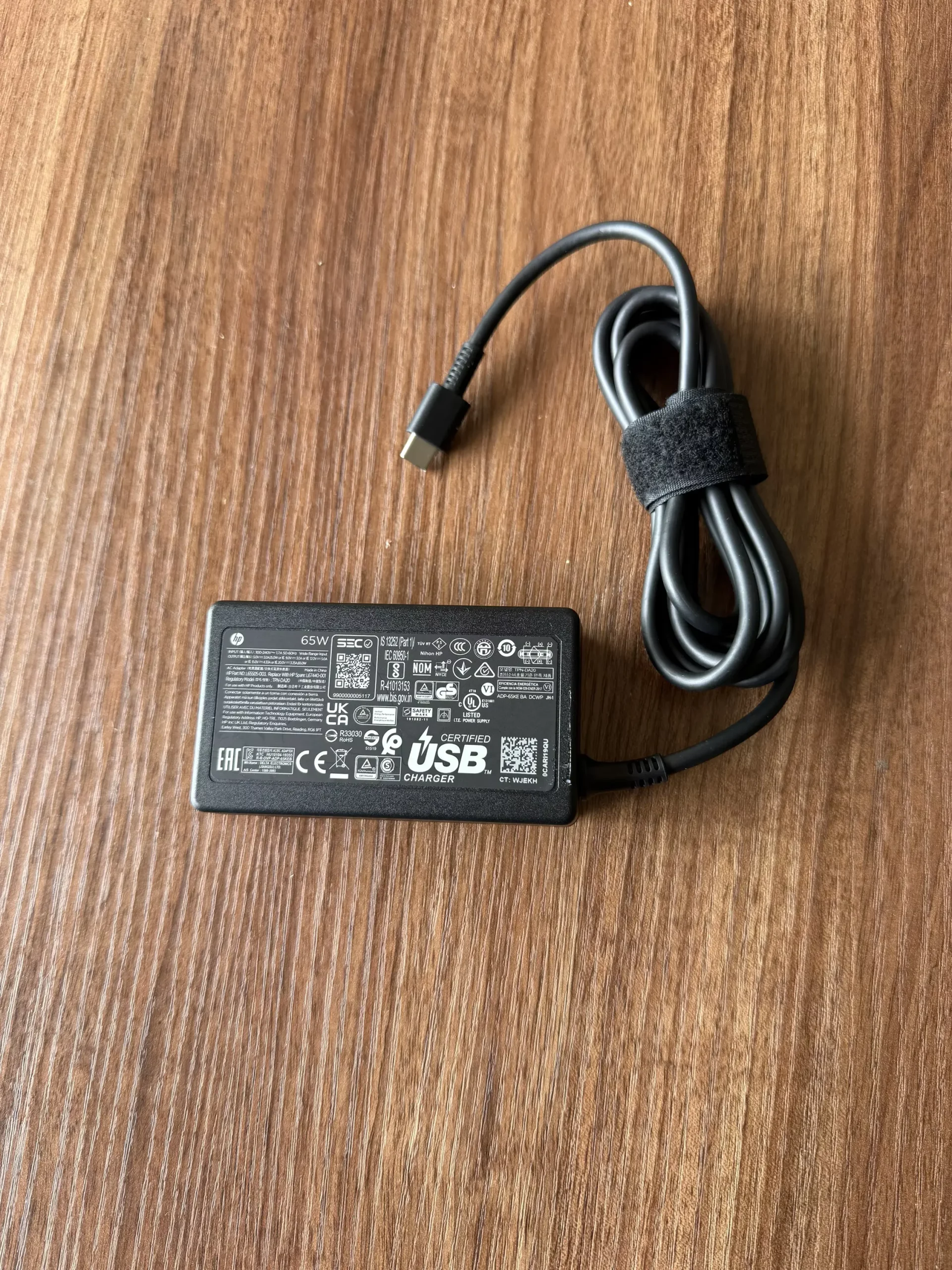 Carregador HP 65W Type-C (1P3K6AA AC185-2, 1P3K6AA) - Image 3