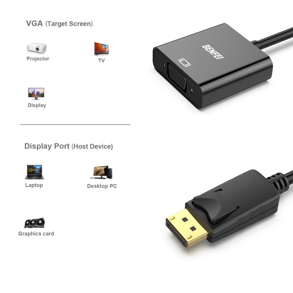 Adaptador DisplayPort para VGA - Image 3