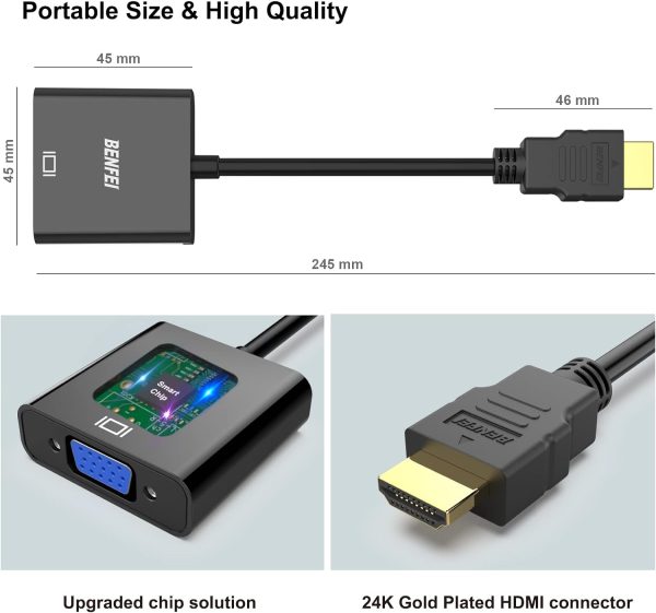 Adaptador HDMI para VGA - Image 3