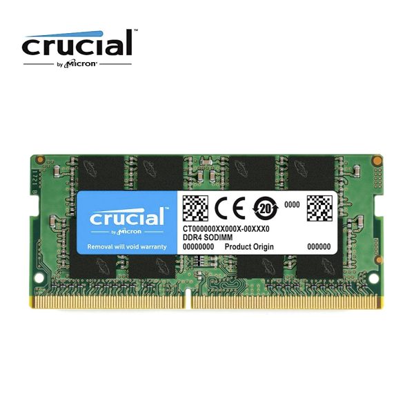 Memória RAM Crucial DDR4 8GB 3200MHz SODIMM para Laptop