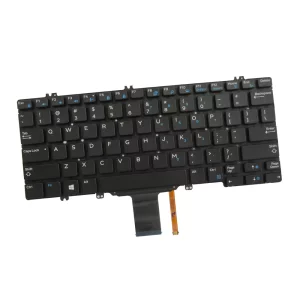 Teclado de Dell Latitude 7380 7389 2in1, 7390 2in1