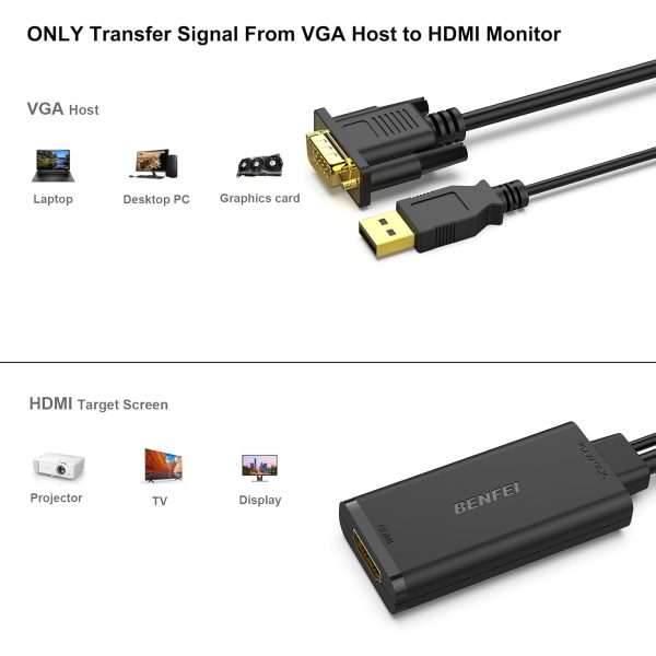 Adaptador VGA para HDMI - Image 2