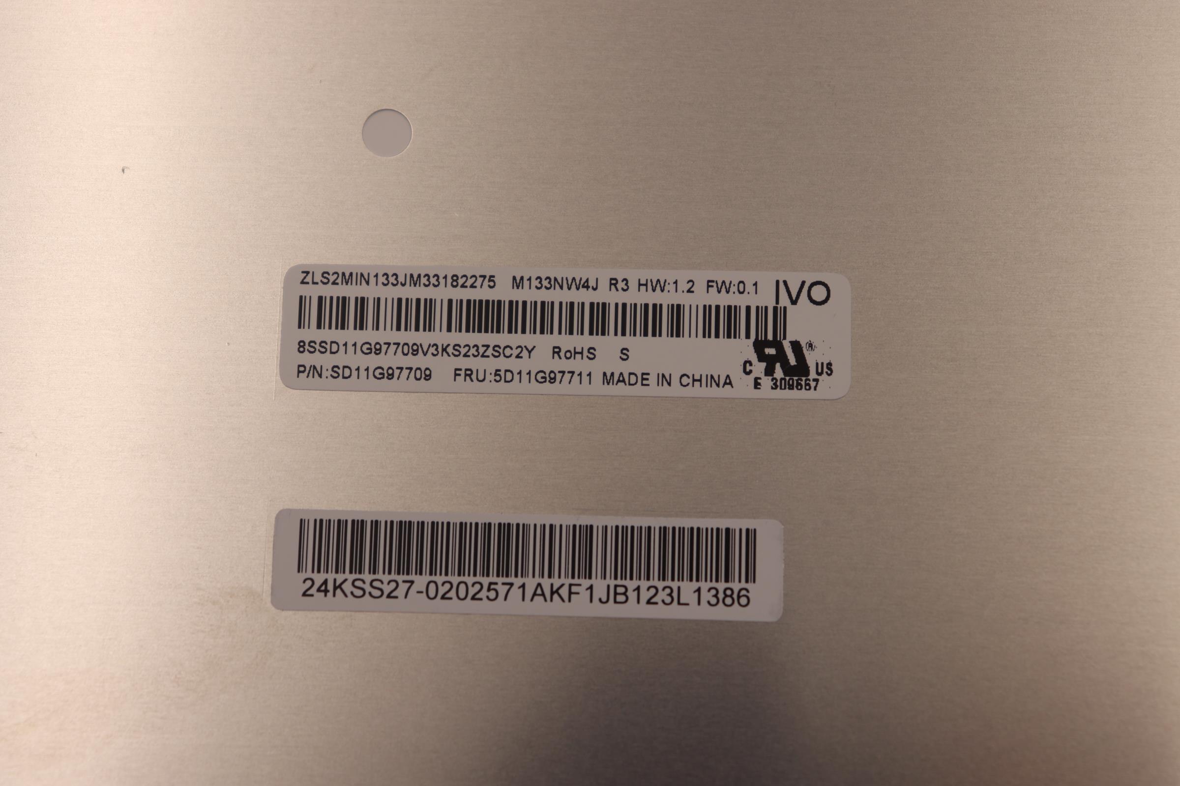 LCD M133NW4J R3 13.3" WUXGA (1920 × 1200) IPS 100% sRGB - Image 2